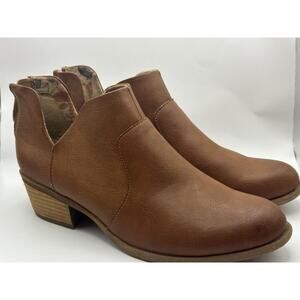 B.O.C. Women's Lucy Comfort Booties Tan Size 10 M